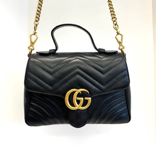 Gucci Marmont Top Handle Crossbody