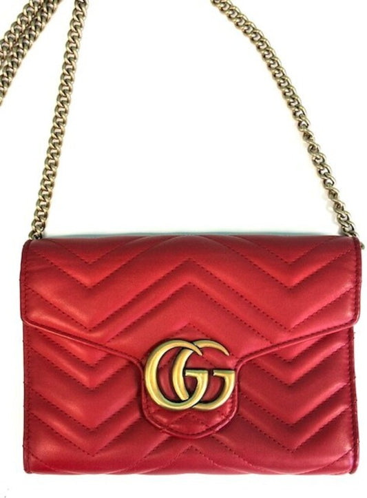 Gucci Marmont Wallet on Chain