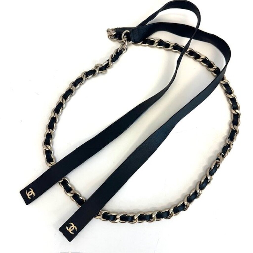 Chanel Leather Chain Belt Small / Medium