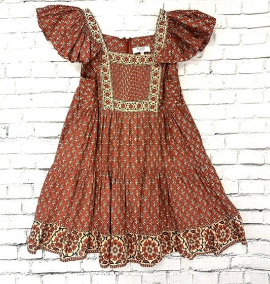 $350 floral ruffle