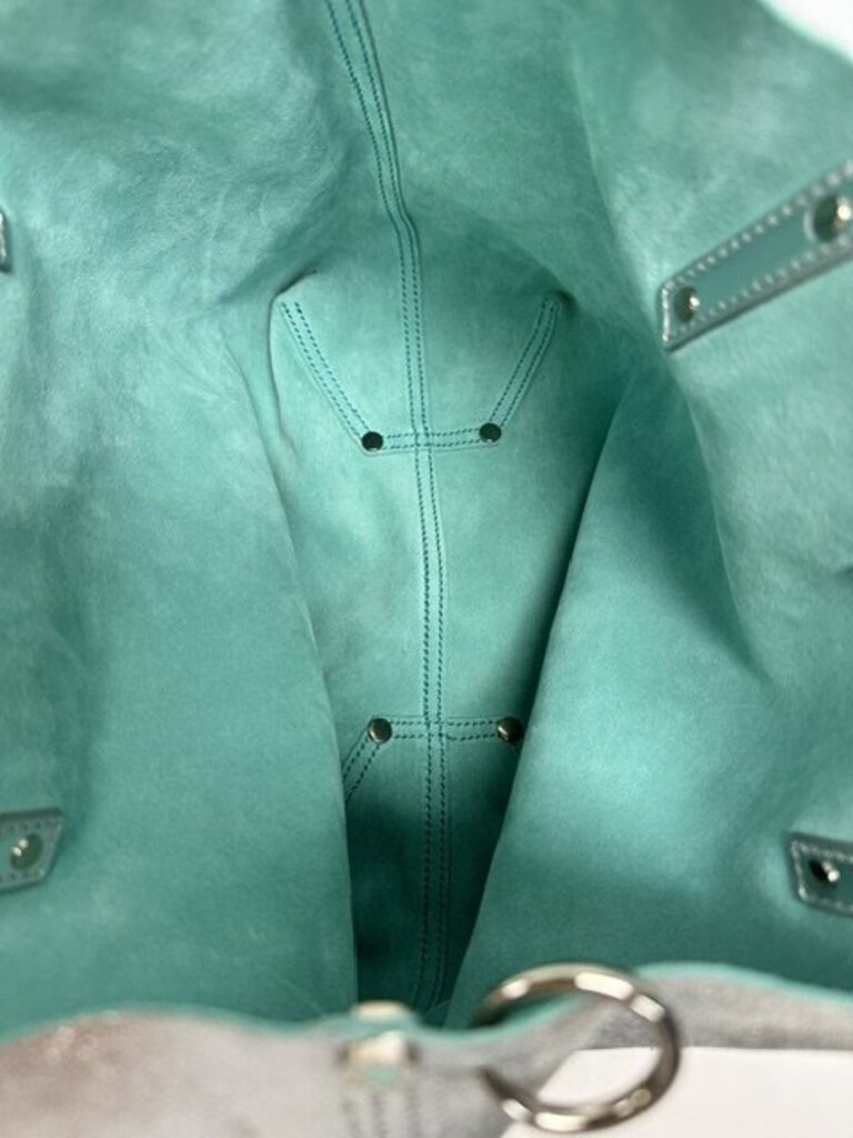 Tiffany & Co Leather Tote With Pouch