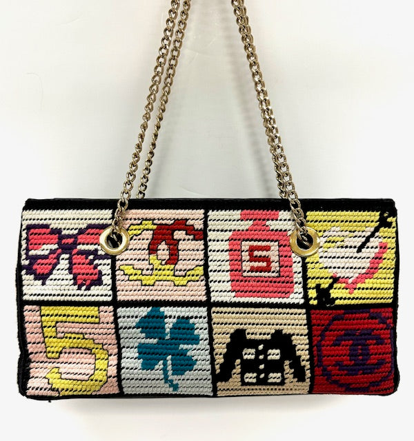 Chanel Rare Precious Symbols Needlepoint