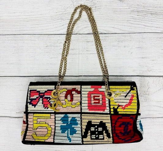 Chanel Rare Precious Symbols Needlepoint