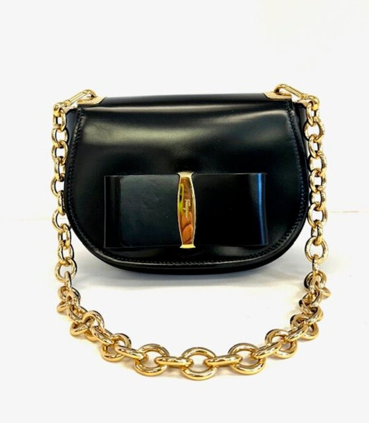 Ferragamo Chain Strap Shoulder Bag