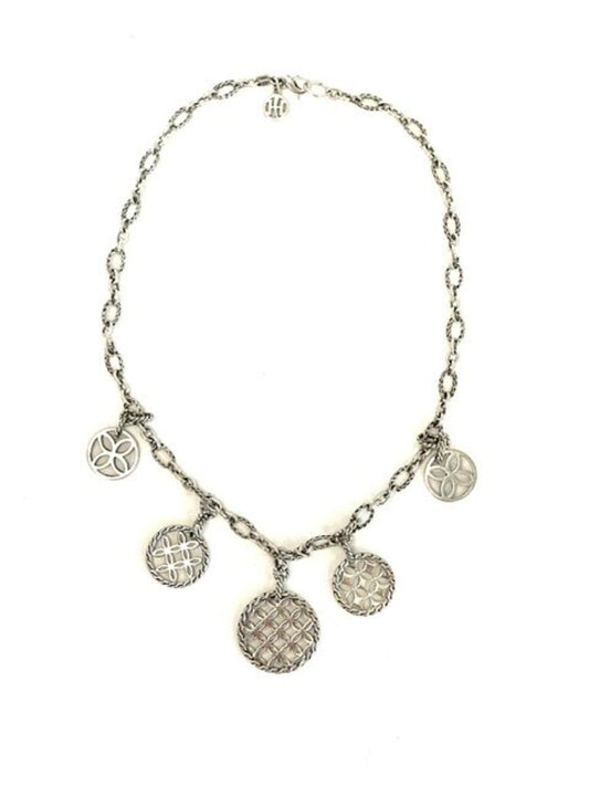 John Hardy Sterling Kawung Charm Necklace