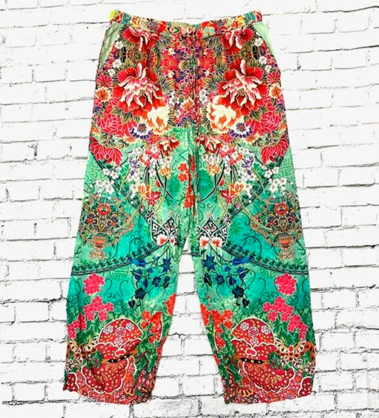 Lulalife Floral Pants Medium