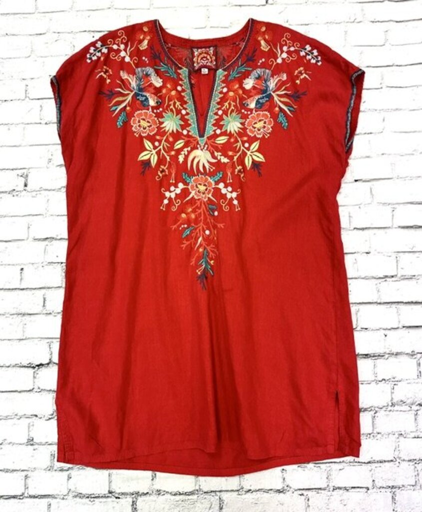 Johnny Was Linen Dress XL