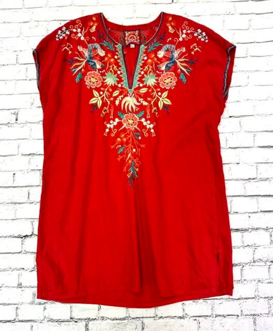 Johnny Was Linen Dress XL