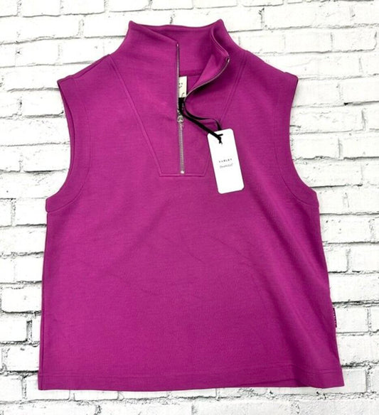 NWT $128 quarter zip ss
