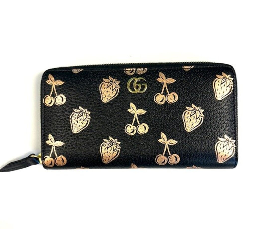 Gucci Strawberry Cherry Line Wallet