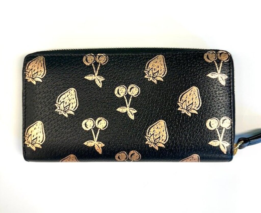 Gucci Strawberry Cherry Line Wallet