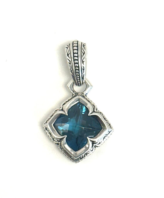Scott Kay Blue Topaz Pendant