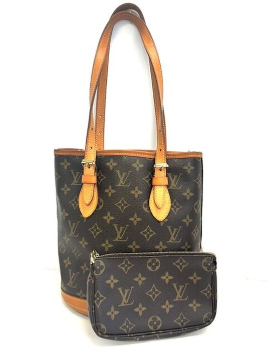 Louis Vuitton Vintage Petit Bucket With Pochette.