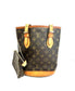 Louis Vuitton Vintage Petit Bucket With Pochette.