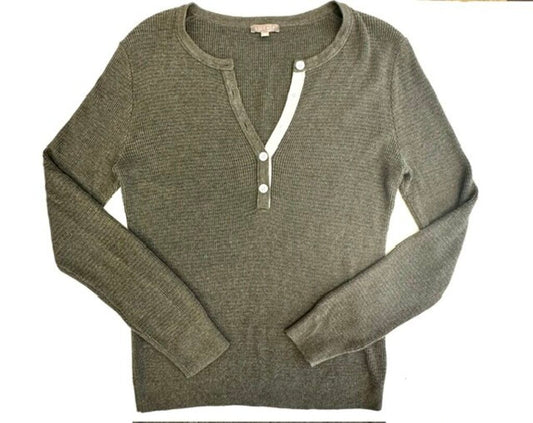 $168 Lilla P Waffle Top XL