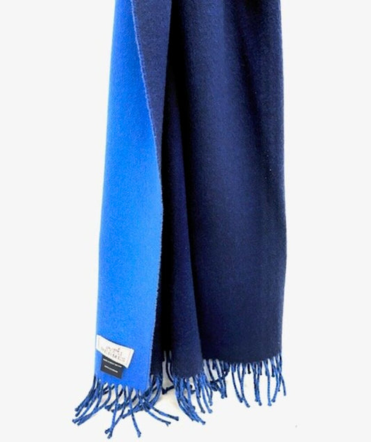Hermes Fringe Cashmere Scarf