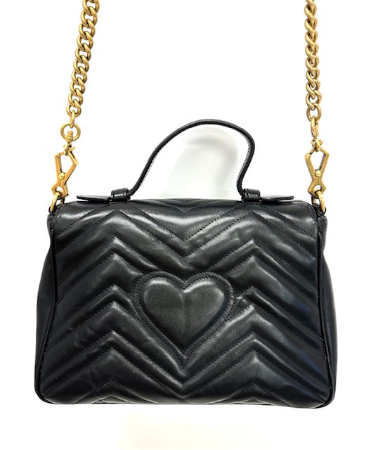 Gucci Marmont Top Handle Crossbody
