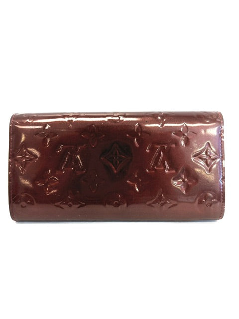 Louis Vuitton Patent Vernis Sarah Wallet