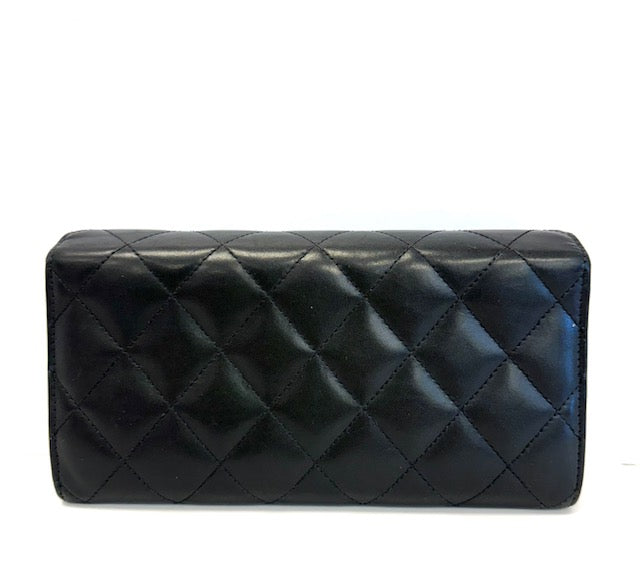 Chanel Cambon Patent Wallet